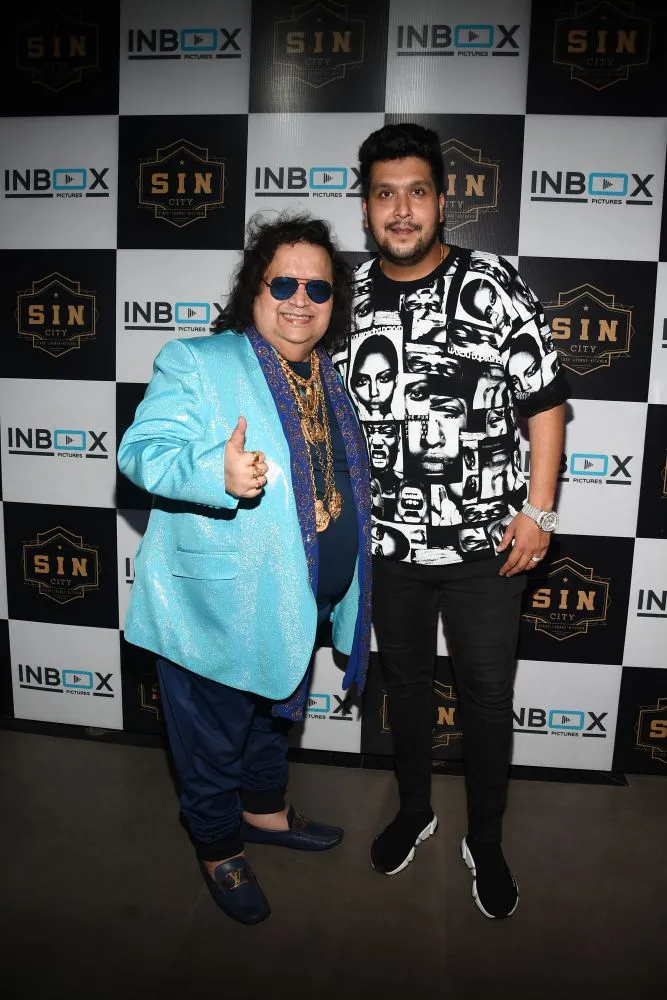 Bappi Lahiri with Bappa Lahiri