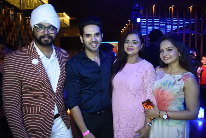 Ramji Gulati with Ankit Bathla, Gulfam Khan and Gia Manek 