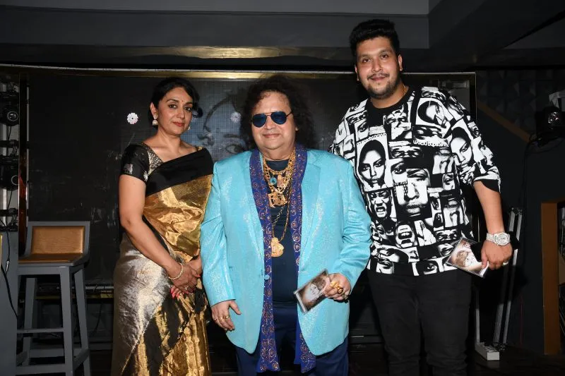 Anuradha Palakurthi, Bappi Lahiri and Bappa Lahiri