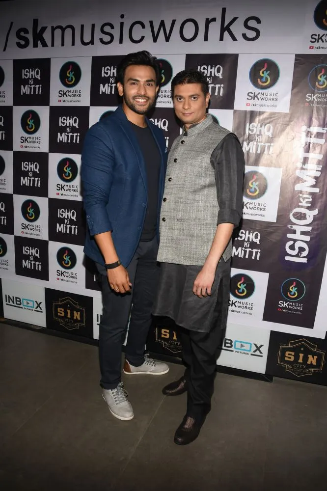 Naman Shaw with Siddharth Kasyap 