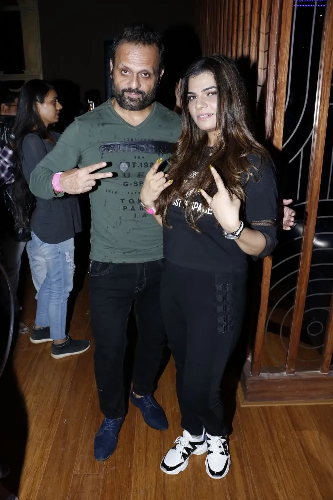 Dj Sheizwood with Mamta Sharma 