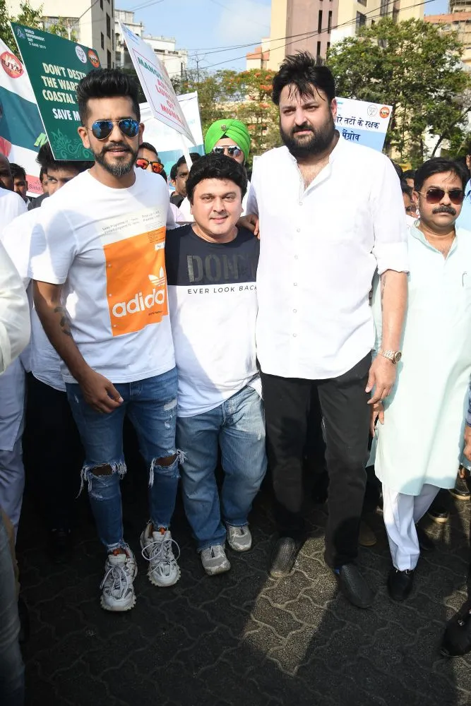 Suyyash Rai with Ali Asgar and Mohit Bhartiya