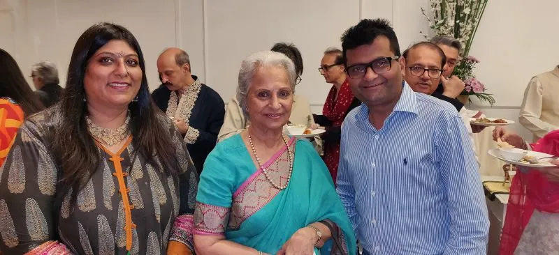 Anusha Srinivasan Iyer, Waheeda Rehman and Dr. Aneel Kashi Murarka