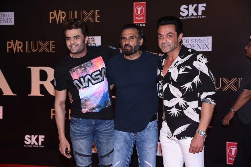 Maniesh Paul, Sunieil Shetty, Bobby Deol 