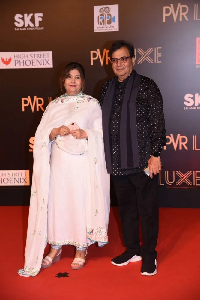 Subhashi Ghai with wife