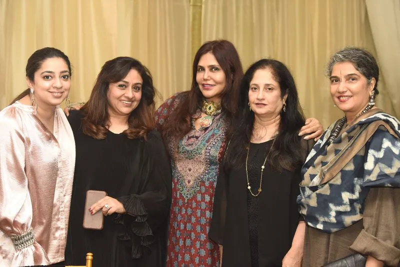 Bindiya Goswami, Nisha JamVwal, Anju Malik and Madhu Shah 