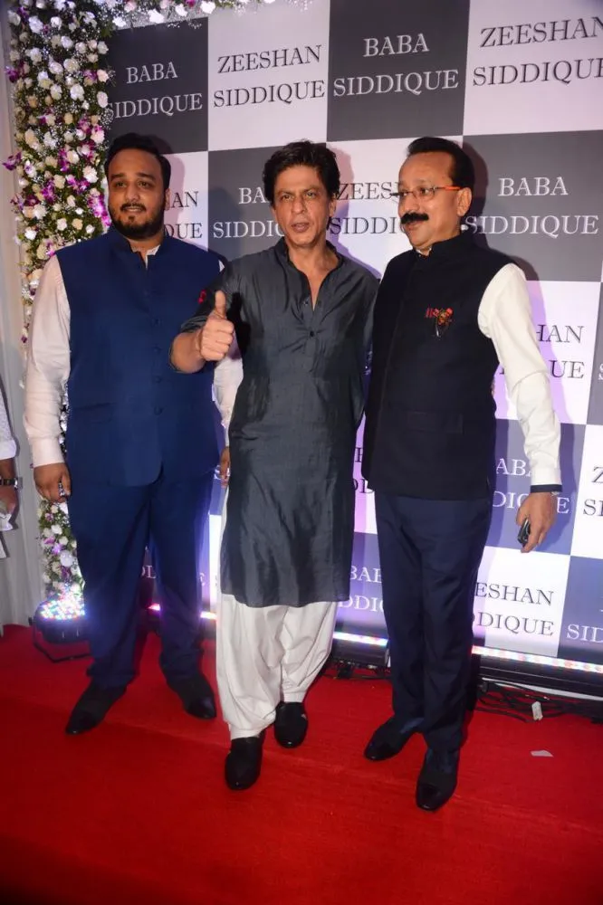 Zeeshan Siddique, Shah Rukh khan, Baba Siddique