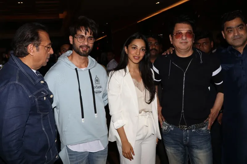 Gulshan Grover, Shahid Kapoor, Kiara Advani, Sajid Nadiadwala