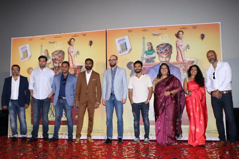 Trailer Launch of Hollywood Film Extraordinary Journey Of The Fakir