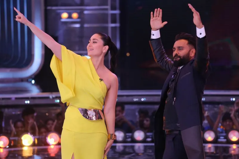 Judges Kareena Kapoor Khan and Bosco grooving to iconic song Mauja Hi Mauja on sets of Dance India Dance