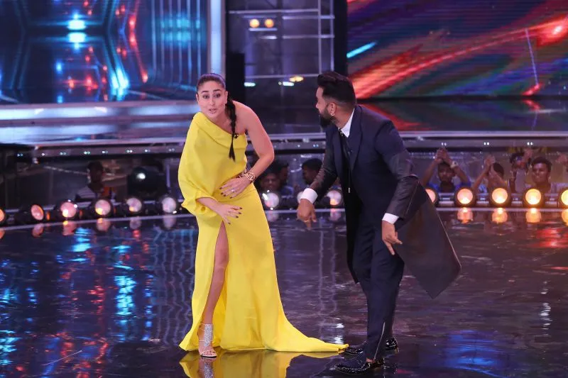 Judges Kareena Kapoor Khan and Bosco grooving to iconic song Mauja Hi Mauja on sets of Dance India Dance