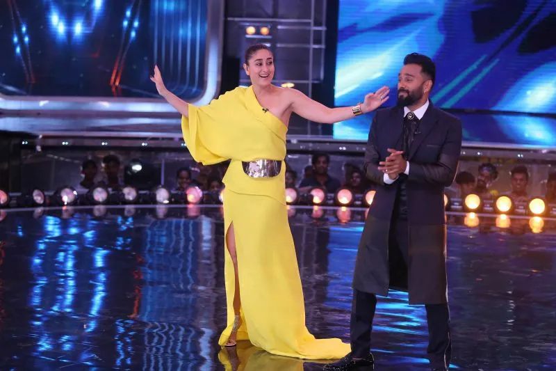 Judges Kareena Kapoor Khan and Bosco grooving to iconic song Mauja Hi Mauja on sets of Dance India Dance-