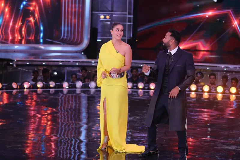 Judges Kareena Kapoor Khan and Bosco grooving to iconic song Mauja Hi Mauja on sets of Dance India Dance