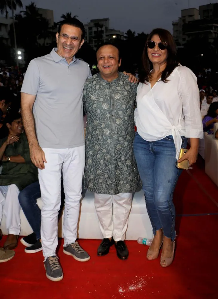 Parmeet Sethi, Asif Bhamla and Archana Puran Singh 