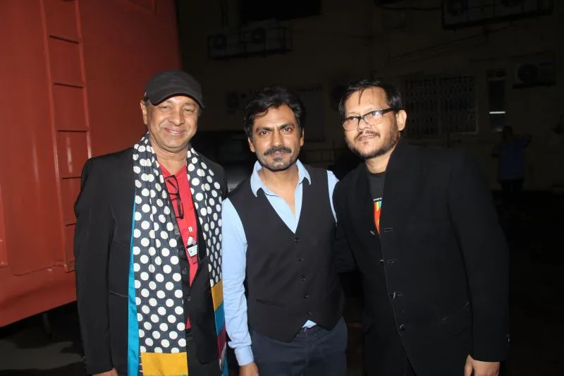 Sridhar Rangayan, Festival Director Of Kashish Lgbt Queer Film Festival With Bollywood Actor Nawazuddin Siddiqui