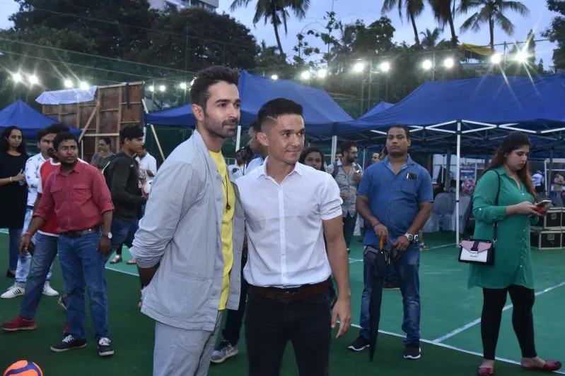 Varun Mitra, Sunil Chhetri 