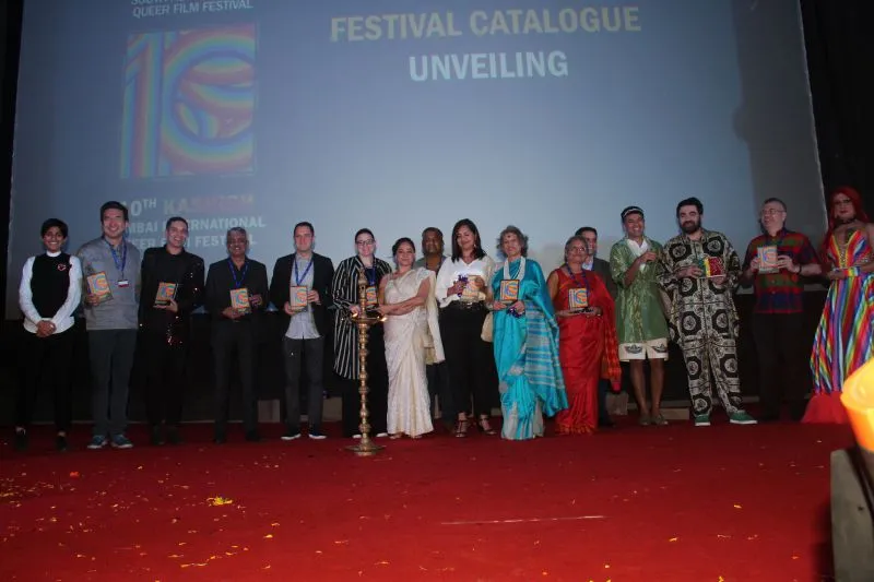 Unveiling Of The Kashish Lgbtq Film Festival Cataglogue By Special Dignitaries