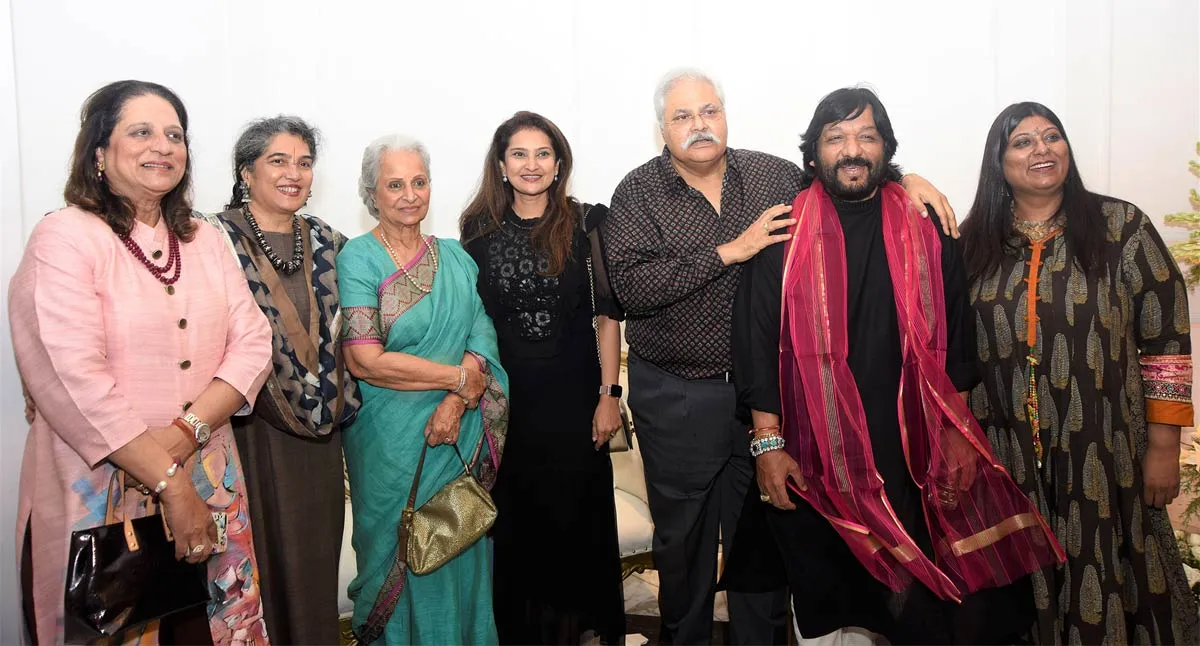 Urvi Piramal, Madhu Shah, Waheeda Rehman, Lalitya Munshaw, Satish Shah, Roopkumar Rathod and Anusha Srinivasan Iyer 