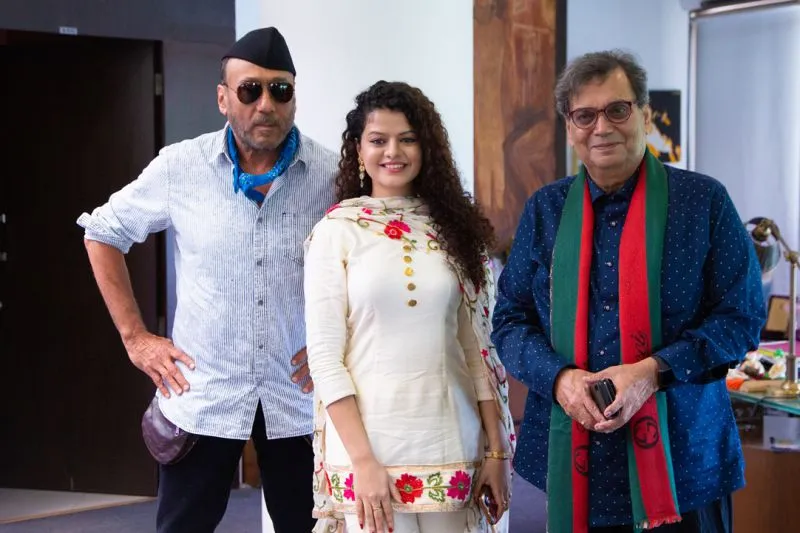 Jackie Shroff, Palak Muchhal, Subhash Ghai