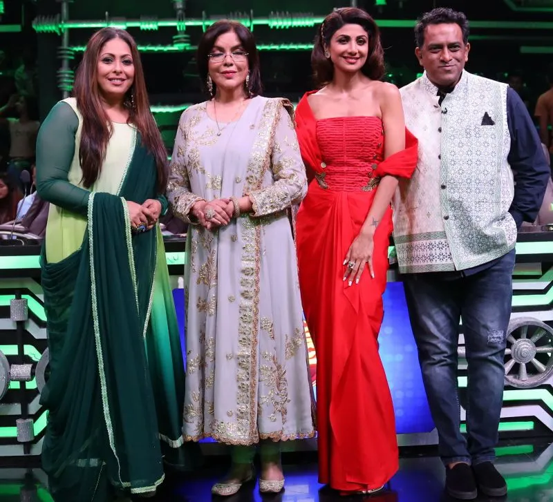 Geeta Kapur, Zeenat Aman, Shilpa Shetty, Anurag Basu