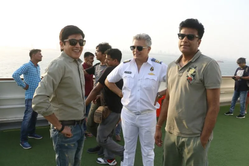 Aasif Sheikh with Sanjay Kohli