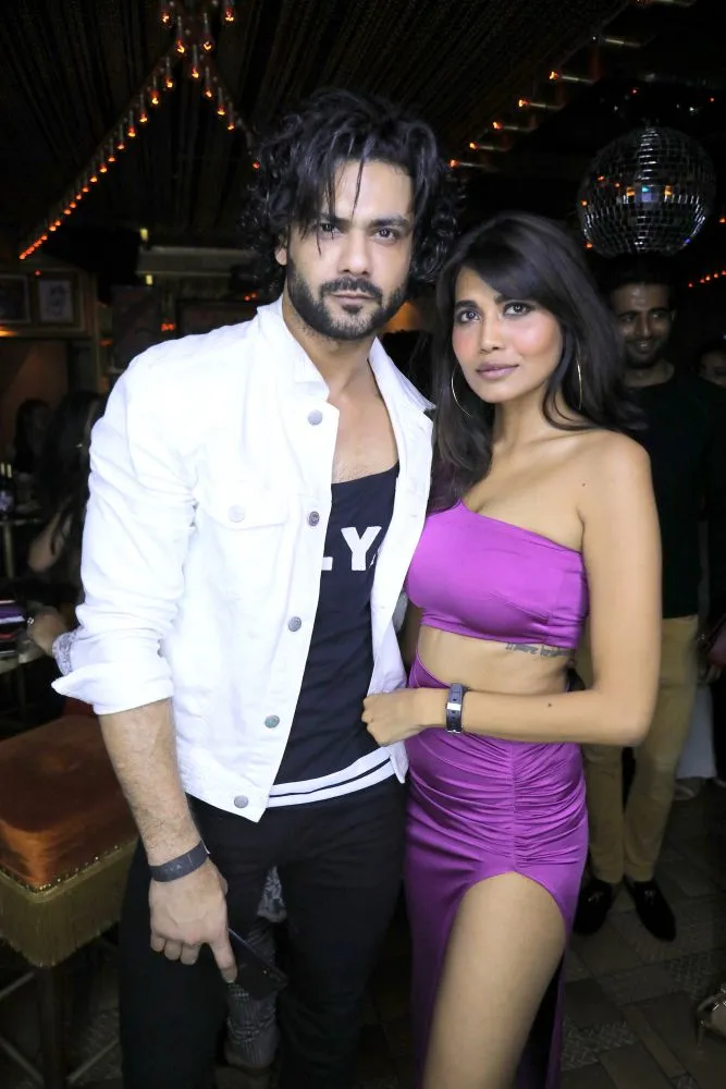 Vishal Aditya Singh with Reena Barot