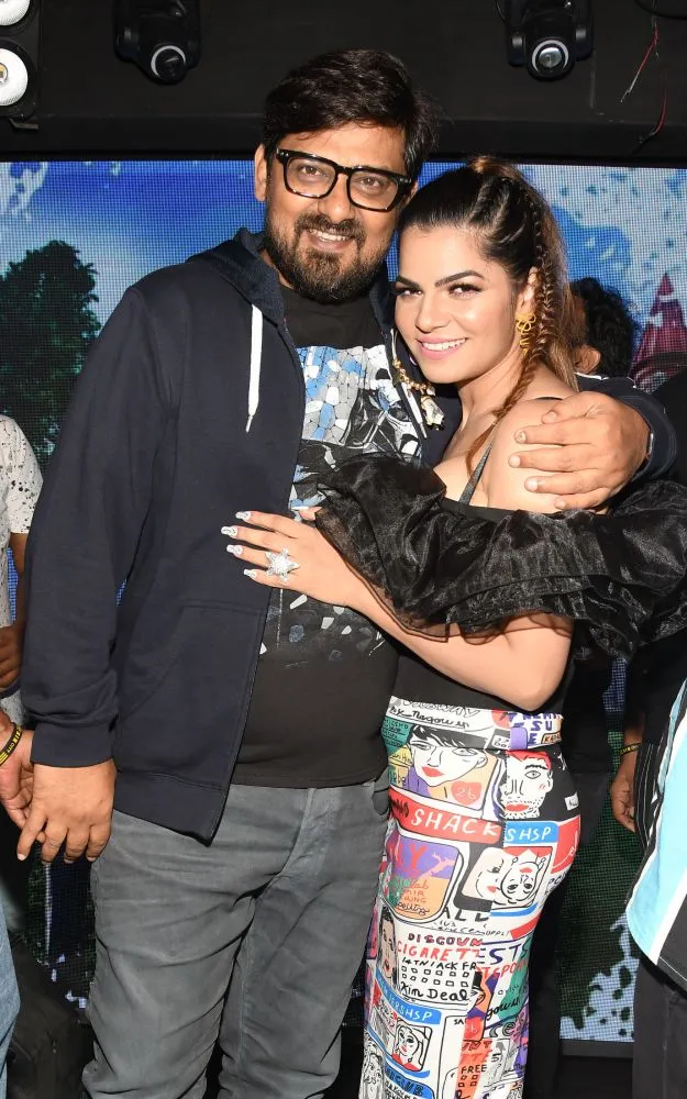 Wajid Khan with Mamta Sharma