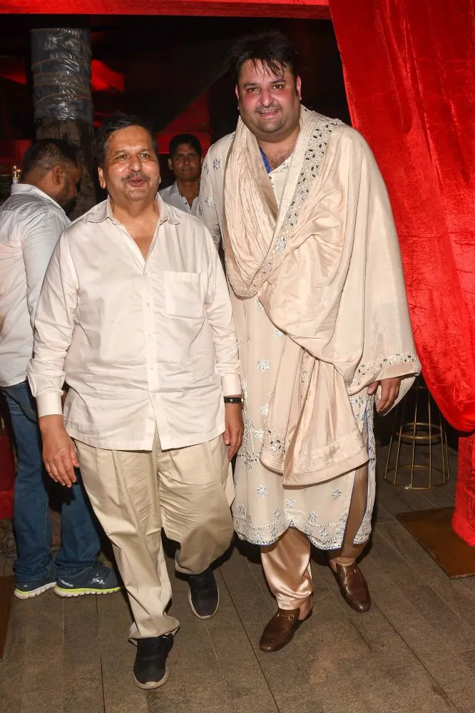 Mohit Bharatiya with Mangalprabhat Lodha