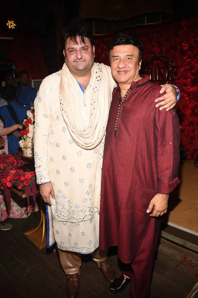 Mohit Bharatiya with Anu Malik