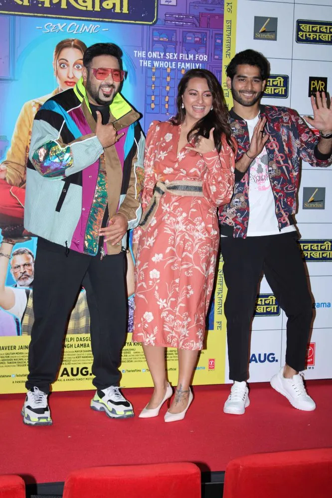 Badshah, Sonakshi Sinha and Priyansh Jora