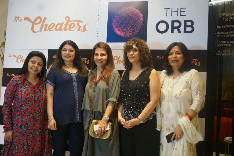 Nandita Puri, Kiran Juneja, Poonam Soni, Penaz Masani and Abha Singh at 'the Cheaters'