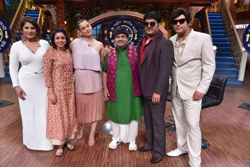 Archana Puran Singh, Sumona Chakraborty, Kangana Ranaut, Kiku Sharda, Kapil Sharma, Krushna Abhishek