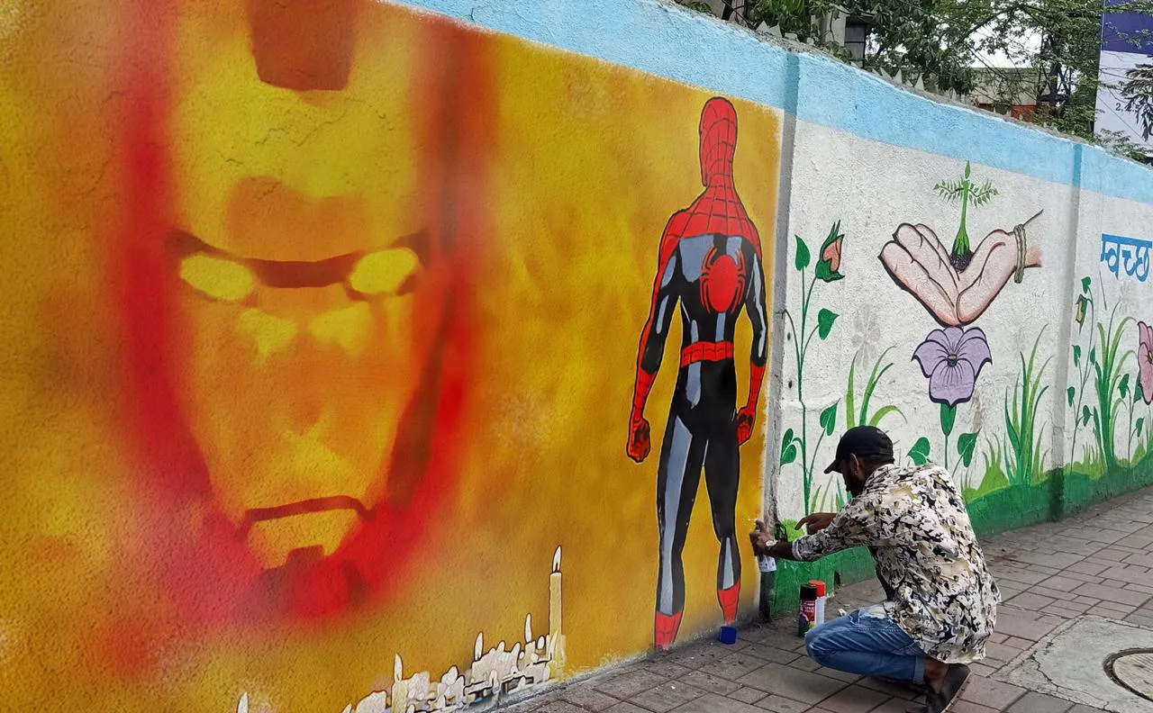 Spider-Man Graffiti Art 