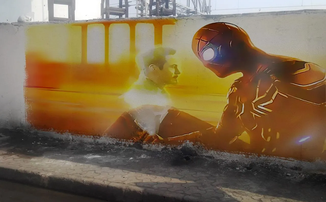 Spider-Man Graffiti Art 