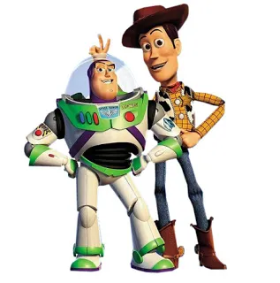 Woody and Buzz Lightyear