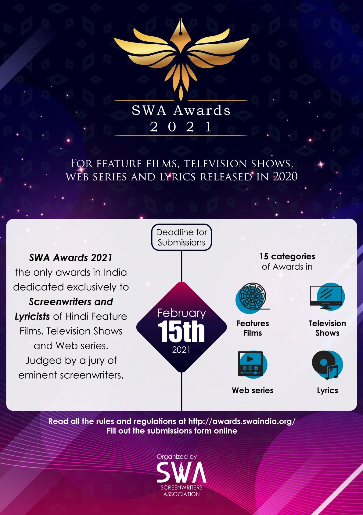 SWA Awards 2021 Poster
