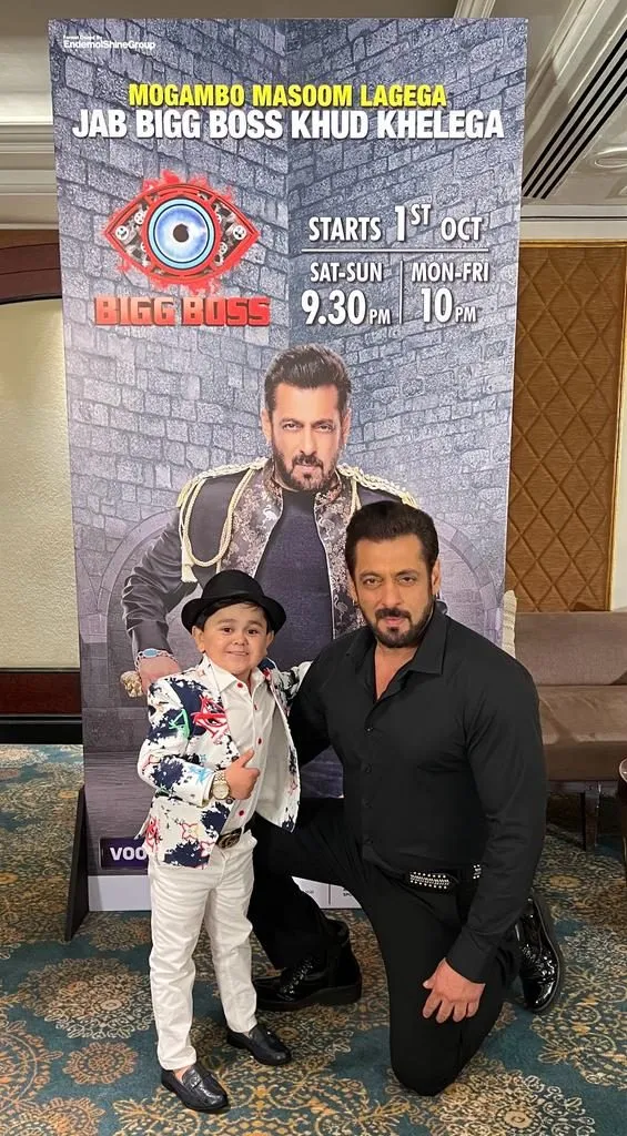 Abdu Rozik With Salman Khan