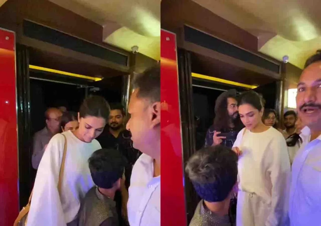 Deepika Padukone Embraces Chhello Show Star Bhavin Rabari At Special Screening 3