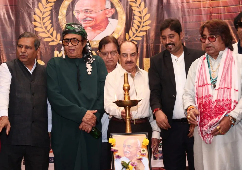 Gandhi Jayanti Awards--lighting of lamp--Oct 2022
