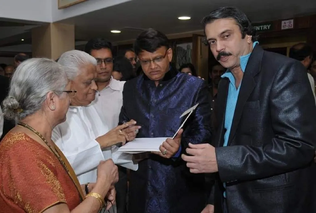 Khumaar-book release Bipin P, Pyarelal-ji, Chaitanya P