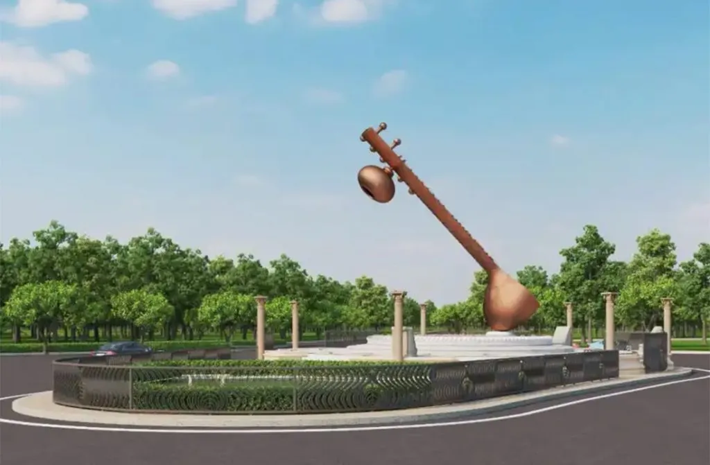 Lata Mangeshkar Chowk in Ayodhya