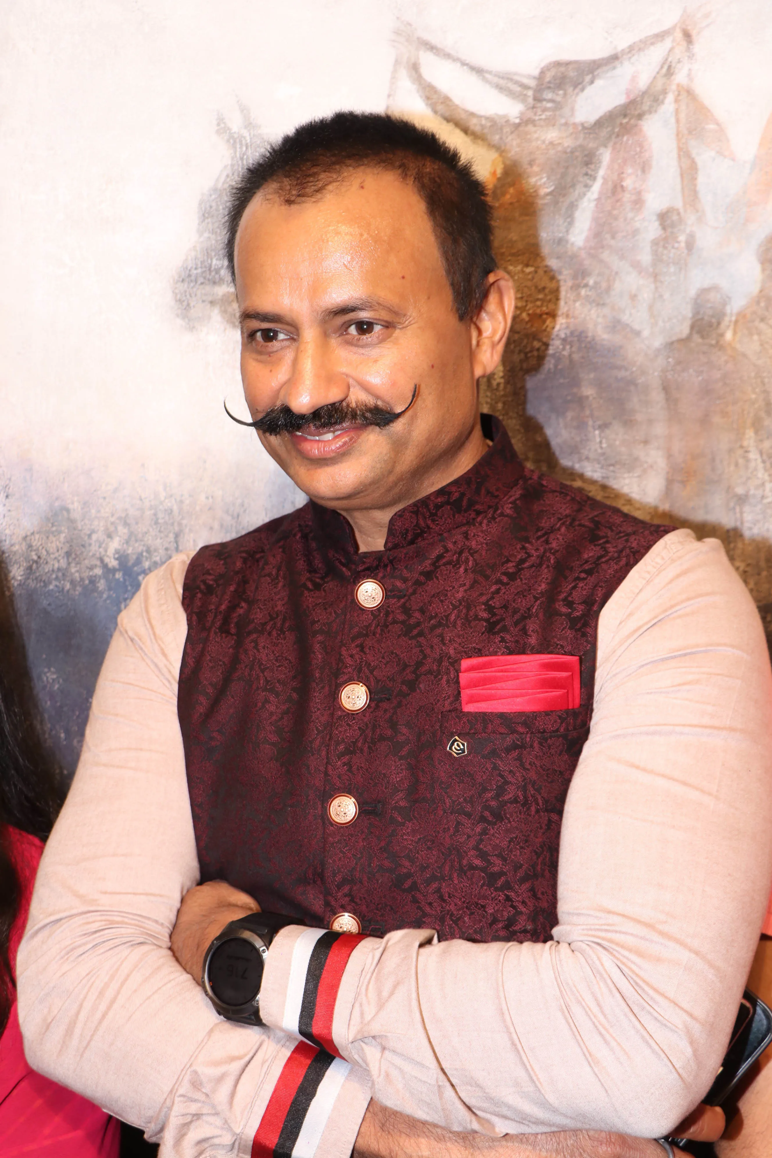Actor Sachin Khedekar and Krishna Prakash (1)