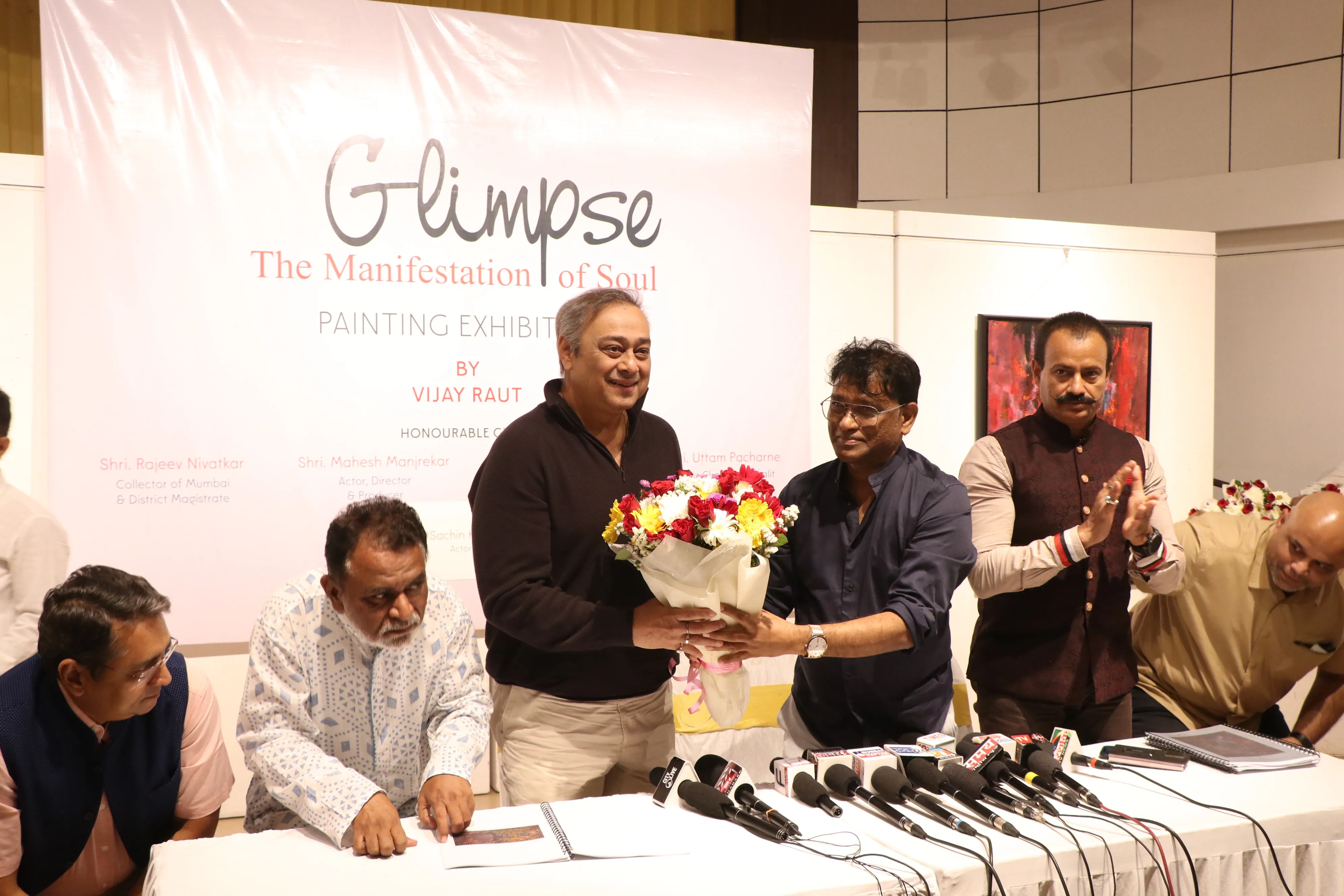 Actor Sachin Khedekar and  Krishna Prakash (10)