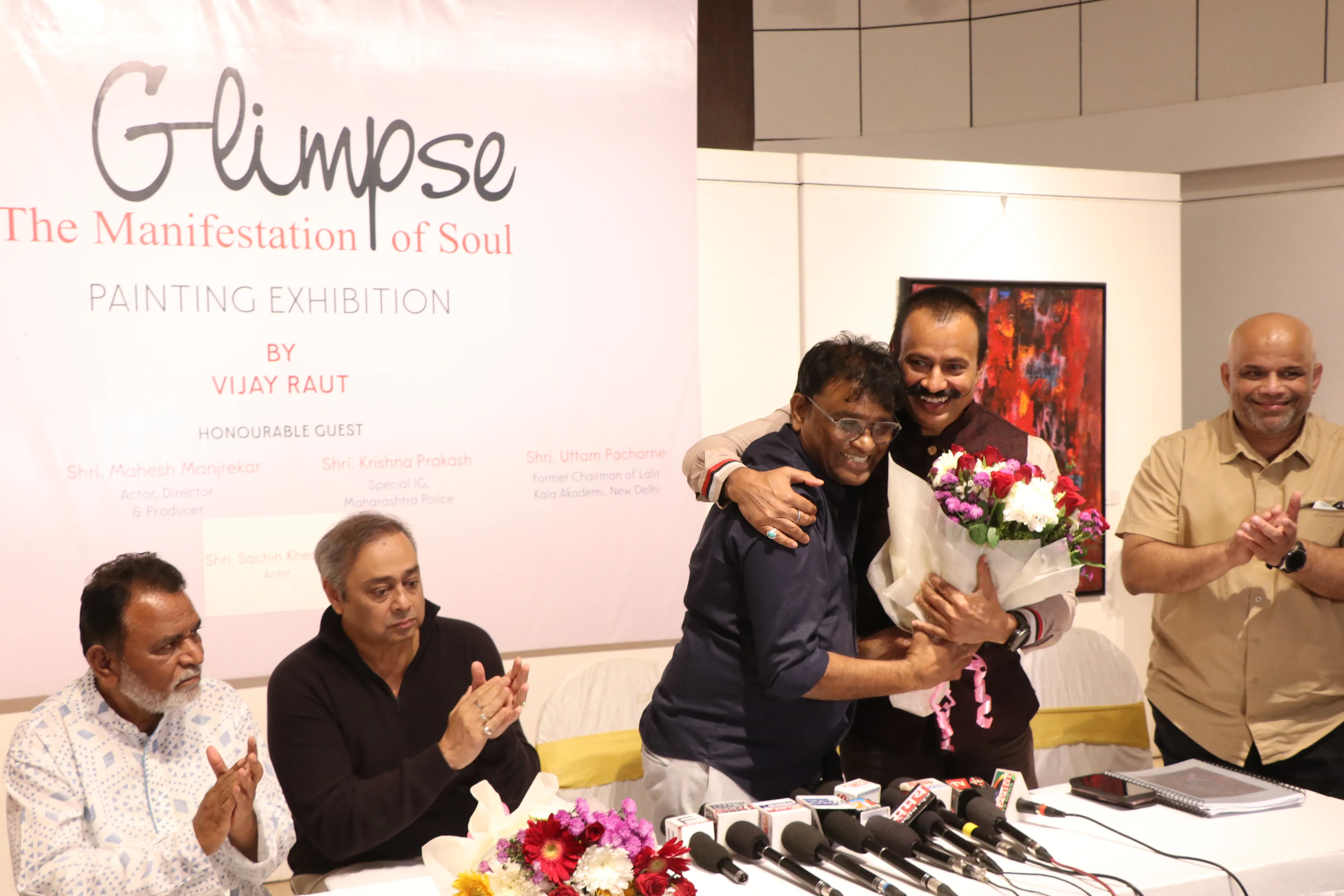 Actor Sachin Khedekar and  Krishna Prakash (11)