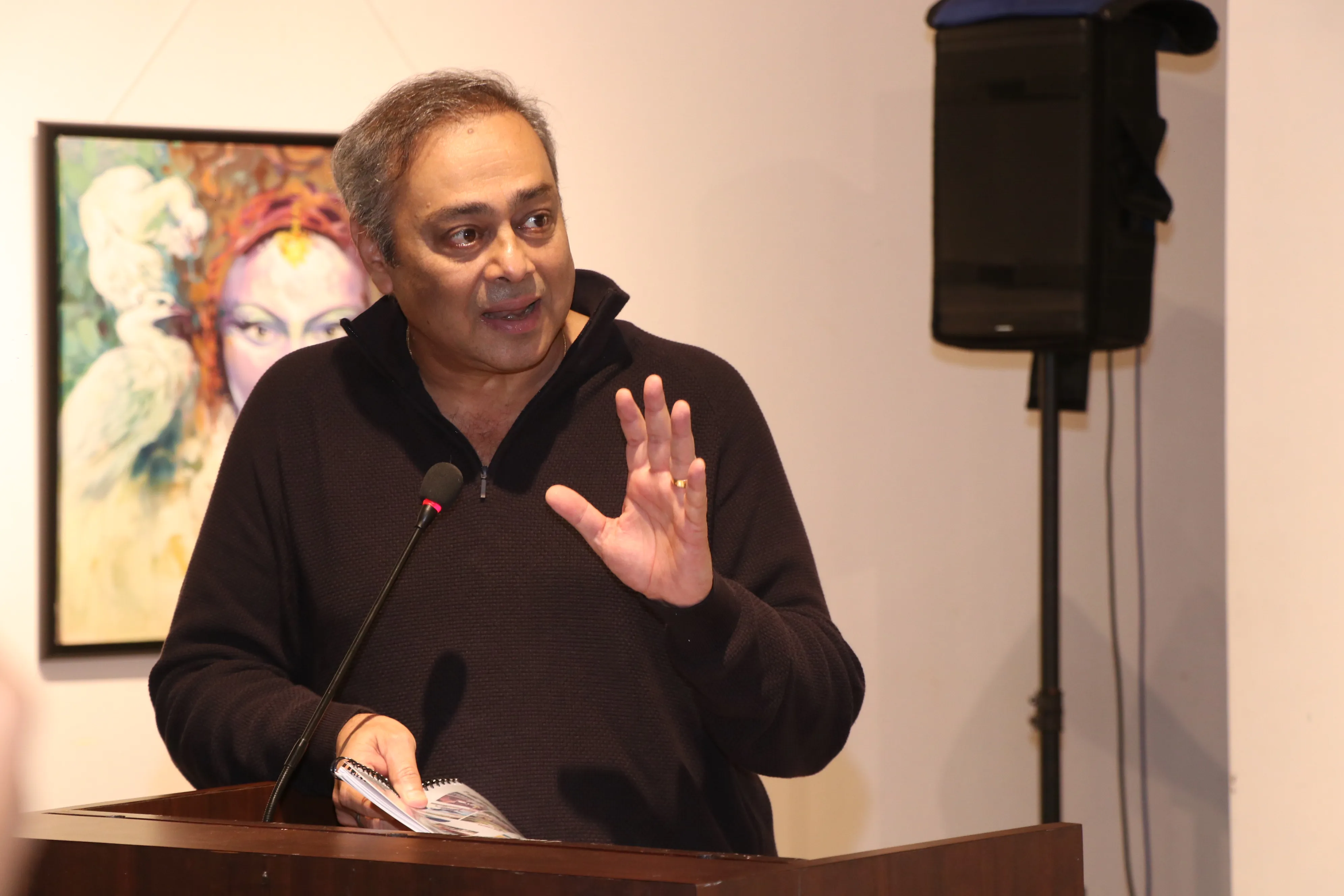Actor Sachin Khedekar and Krishna Prakash (2)