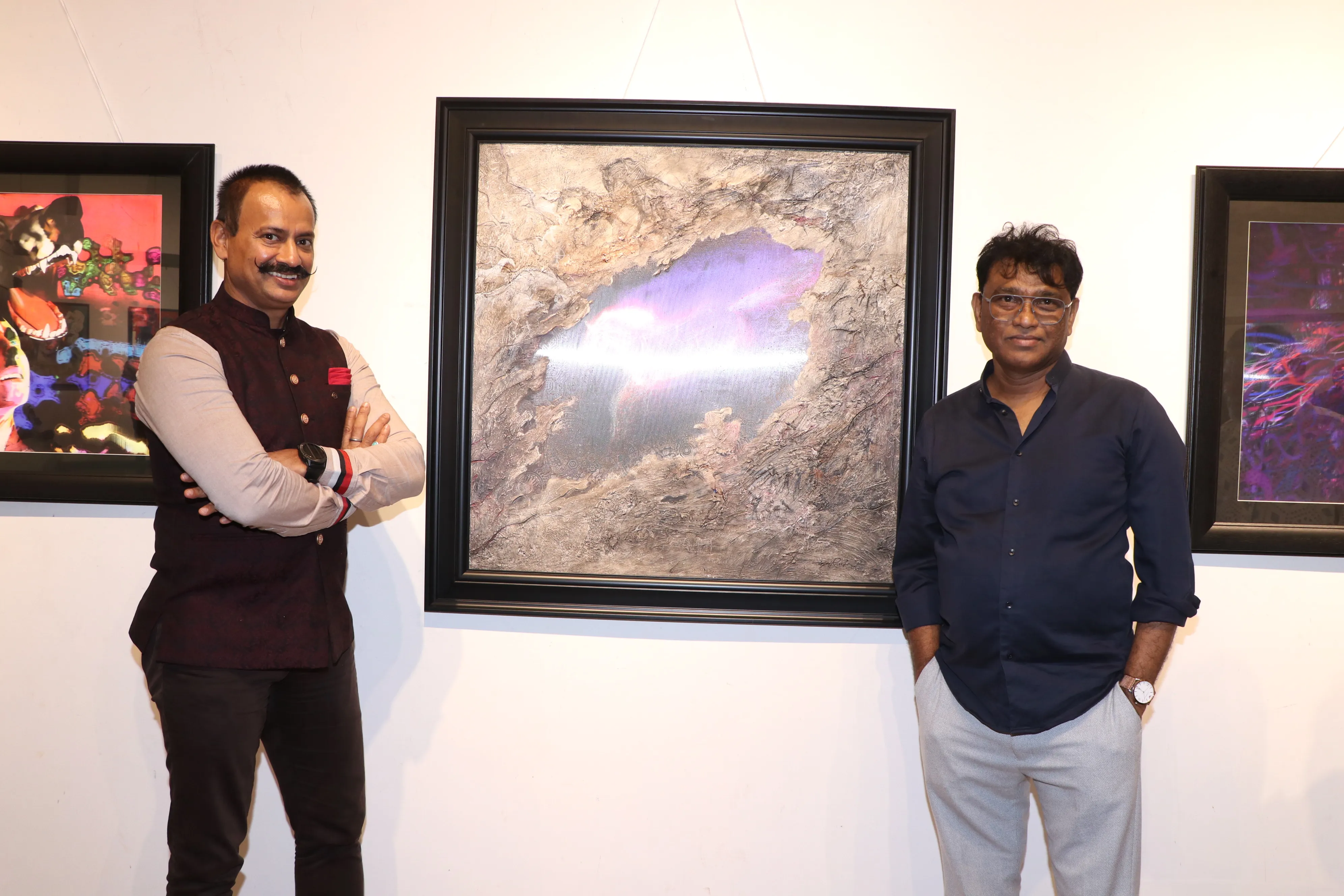 Actor Sachin Khedekar and  Krishna Prakash (9)