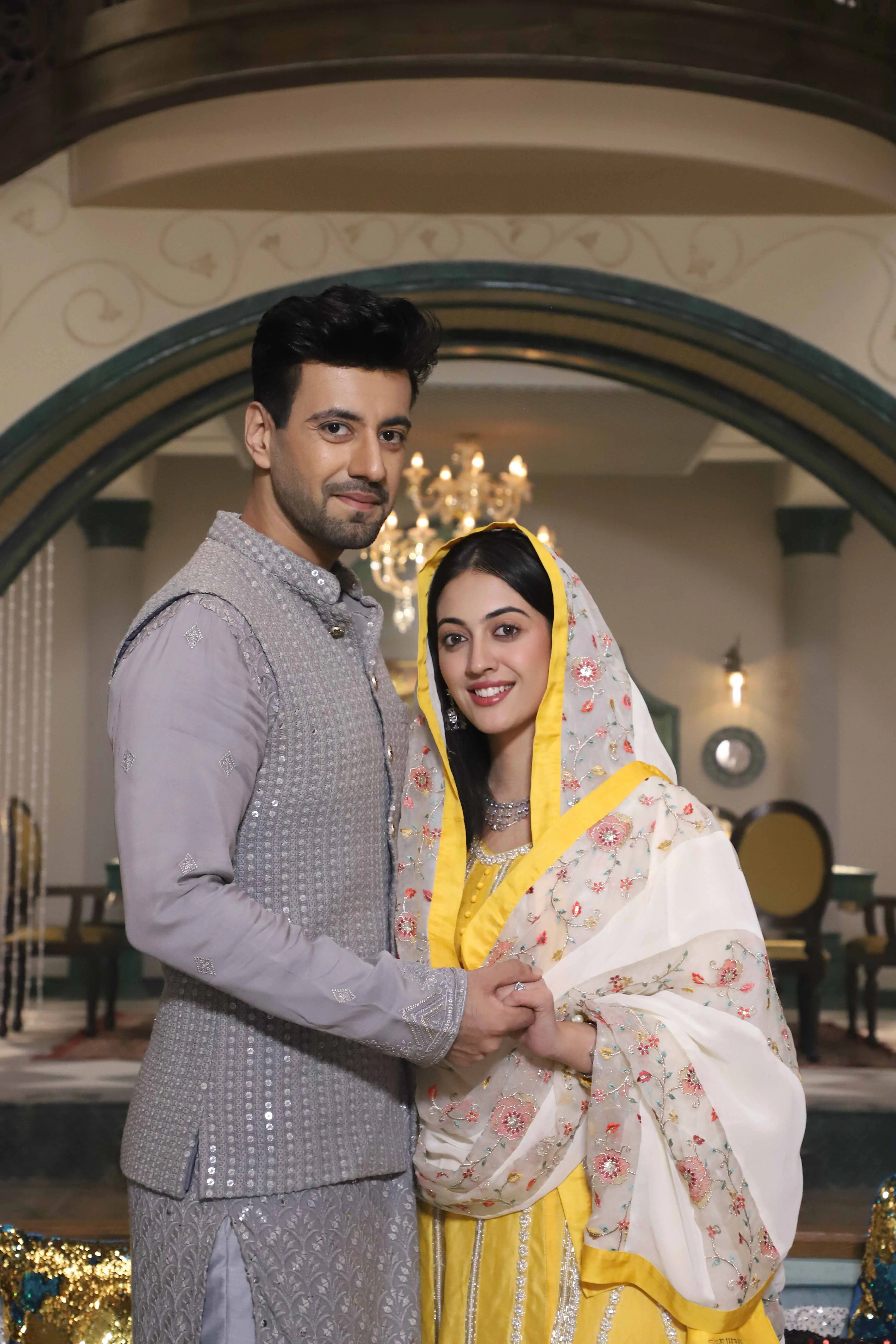 Aditi Sharma and Karanvir Sharma as Dua and Haider in Zee TV's upcoming show Rabb Se Hai Dua