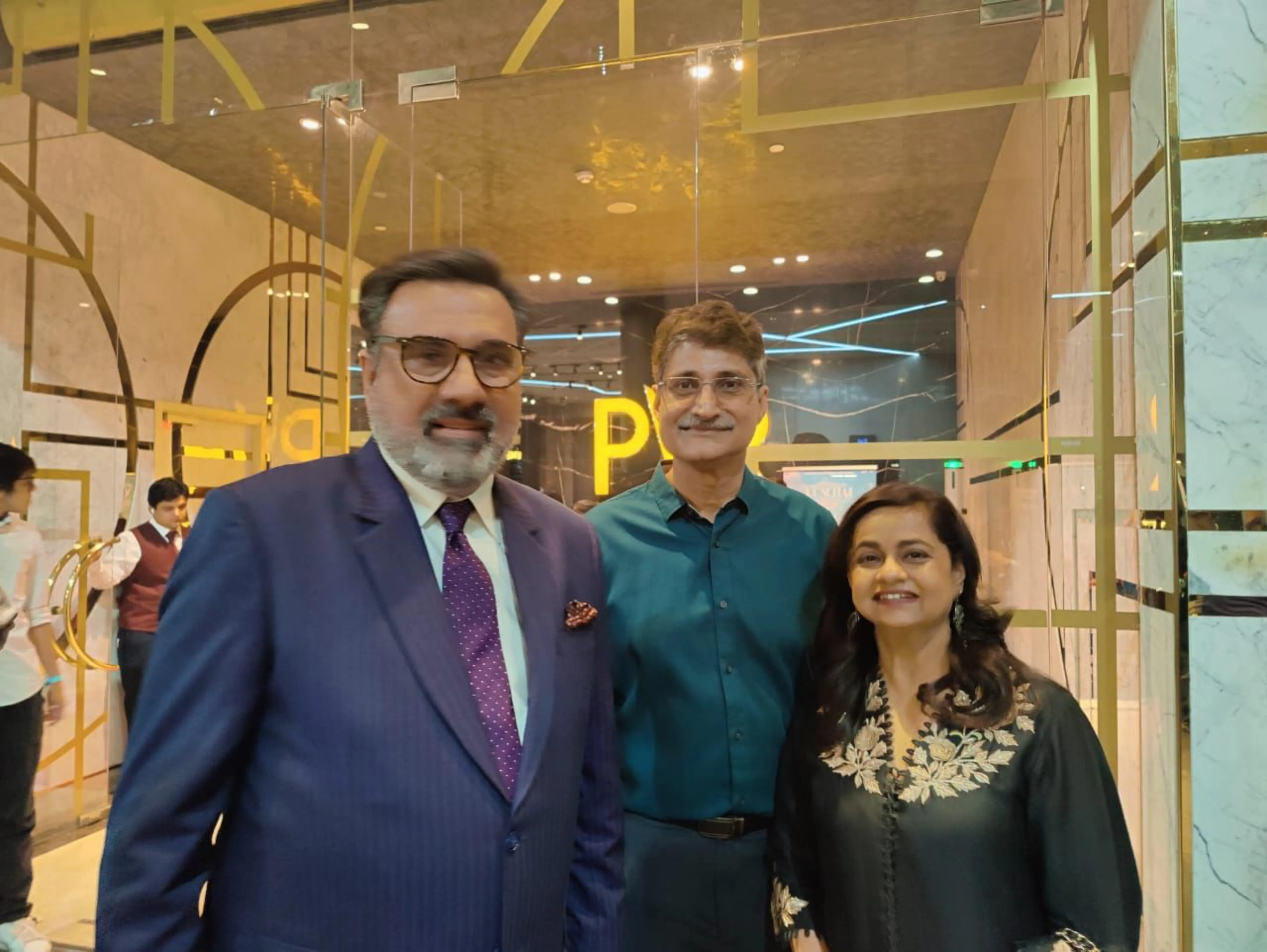 Boman Irani, Dr Aniruddha Malpani and Dr Anjali Malpani