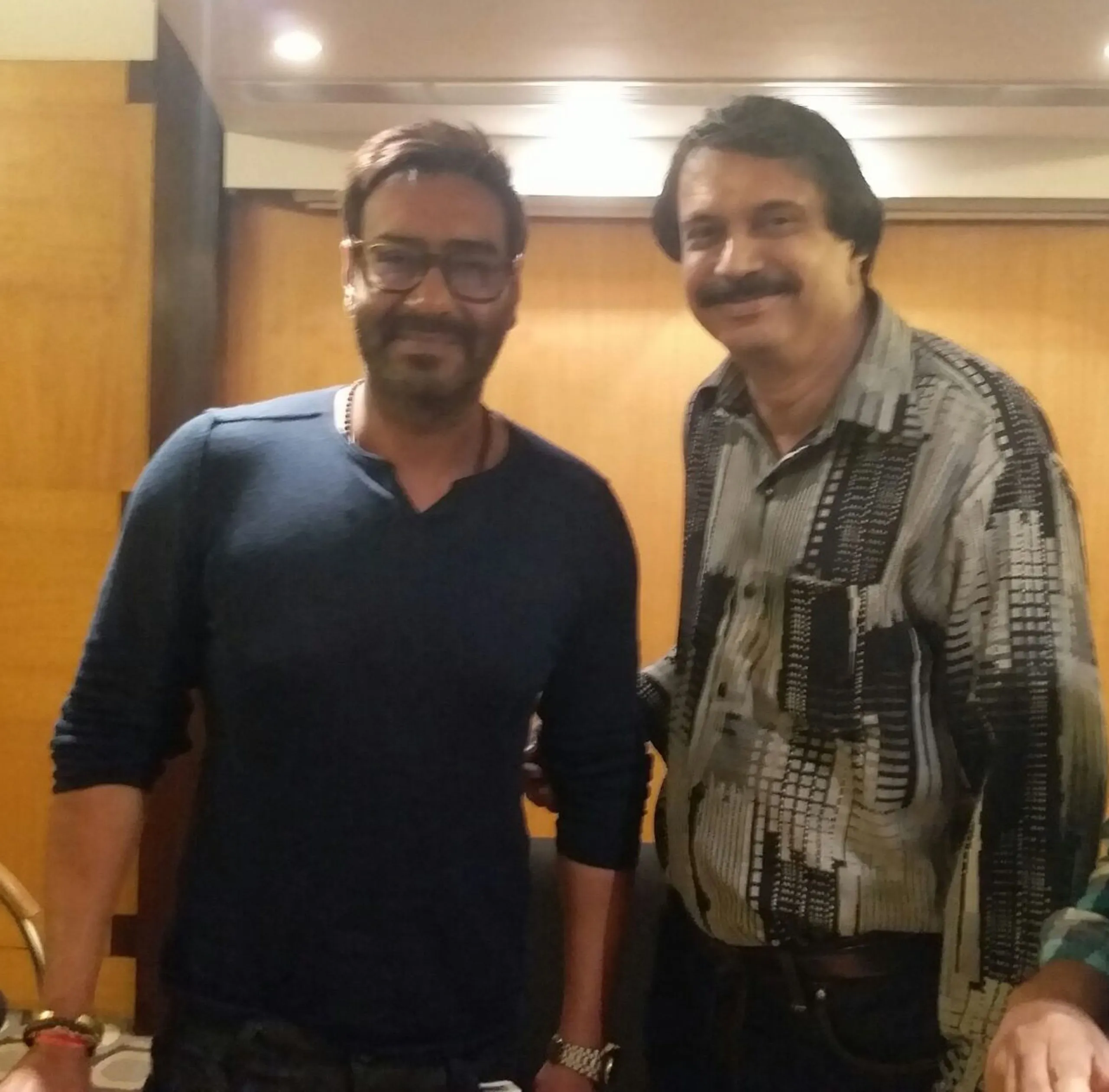 Chaitanya P with Ajay Devgn--01