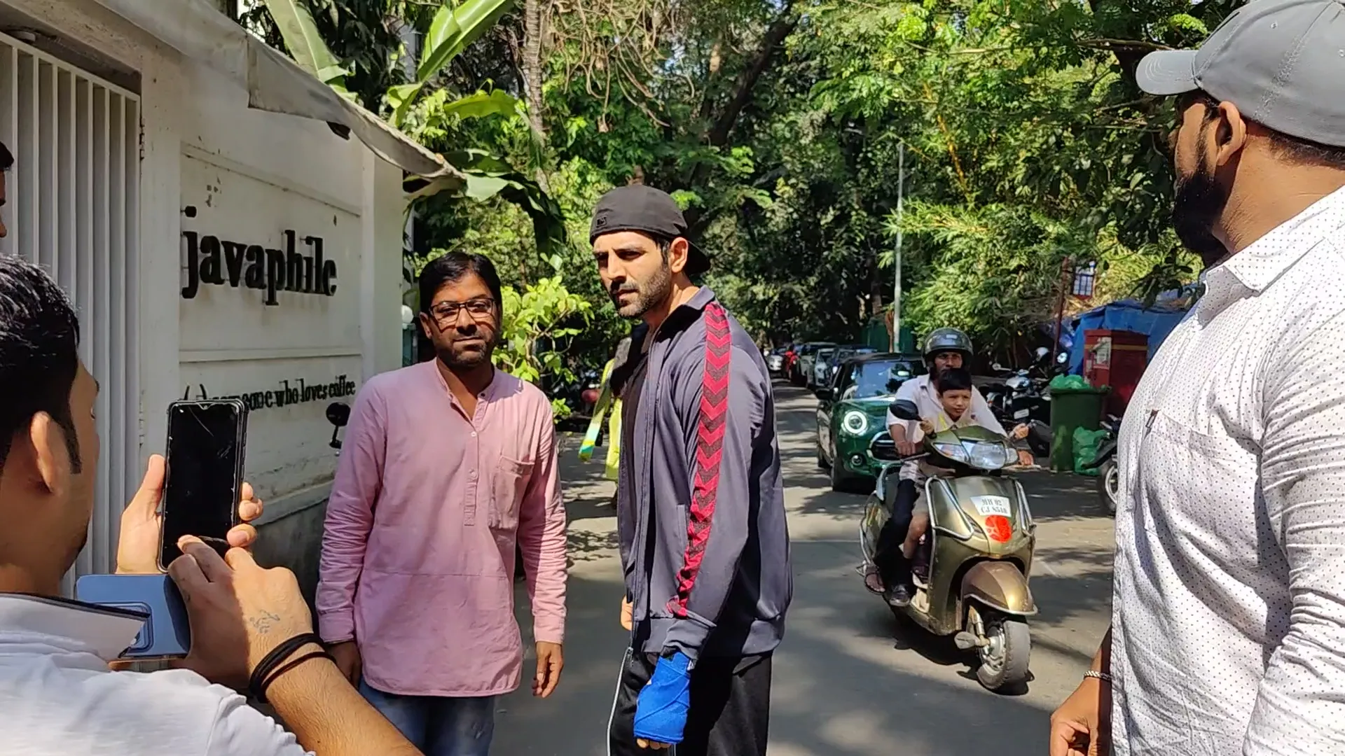 KARTIK ARYAN SPOTTED